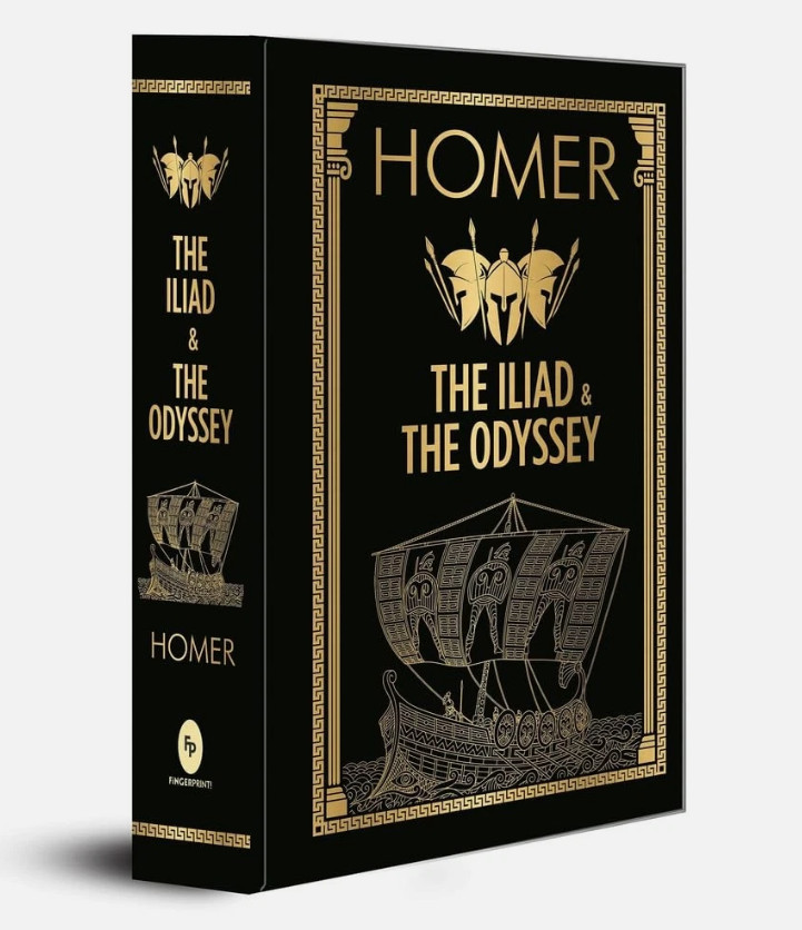 Iliad & the Odyssey (Deluxe Hardbound Edition) Hardcover by Homer Iliad & the Odyssey (Deluxe Hardbound Edition) Hardcover by Homer