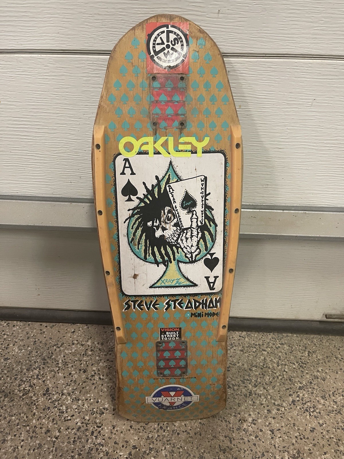 Rare 1988 Steve Steadham Industries Skateboard Rare 1988 Steve Steadham Industries Skateboard