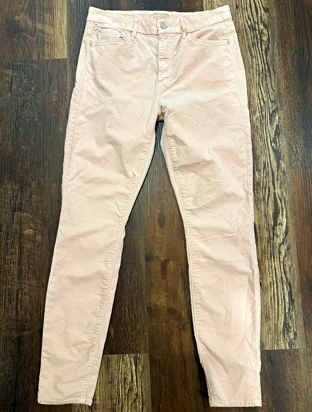 MOTHER Women\'s High Waisted Looker Skinny Jeans Peach Wash 5-Pocket Size 29 MOTHER Women\'s High Waisted Looker Skinny Jeans Peach Wash 5-Pocket Size 29