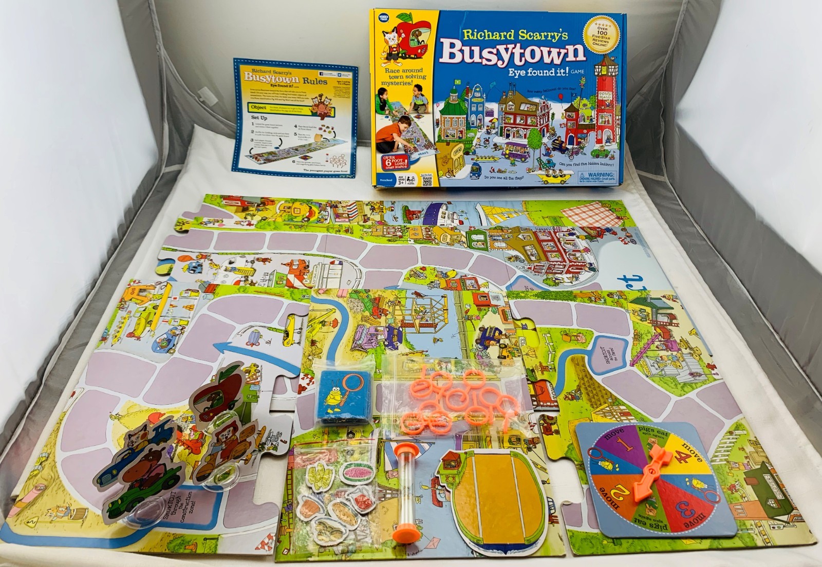 2008 Richard Scarry's Busytown: Eye found it Game Complete in Great Condition