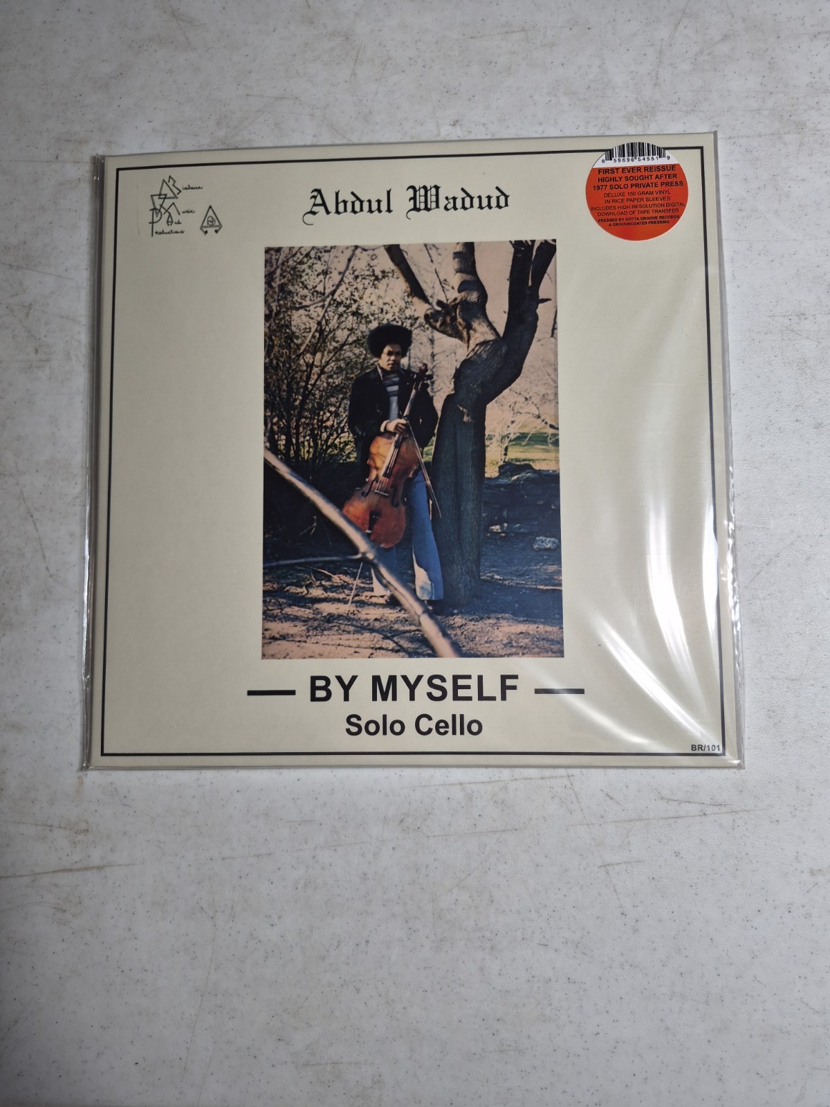 ABDUL WADUD By Myself LP/'78 US/Rare Holy Grail Solo Cello Free Improvisation LP ABDUL WADUD By Myself LP/'78 US/Rare Holy Grail Solo Cello Free Improvisation LP