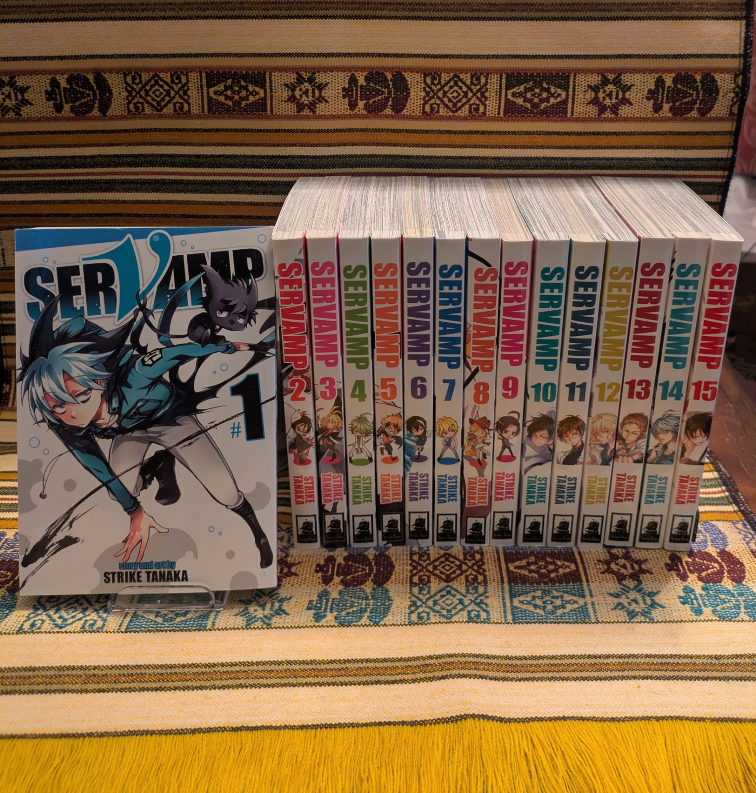 SerVamp 1-15 (6,11) English Manga 13 1st Eds 12 OOPs Strike Tanaka