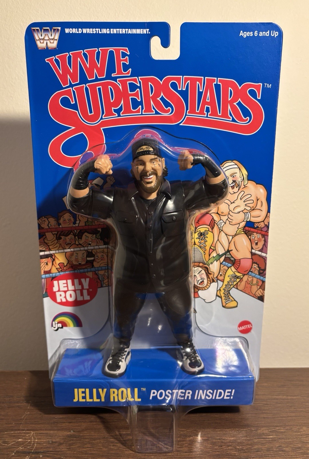 Wwe Mattel Ljn Superstars Series 3 JELLY ROLL