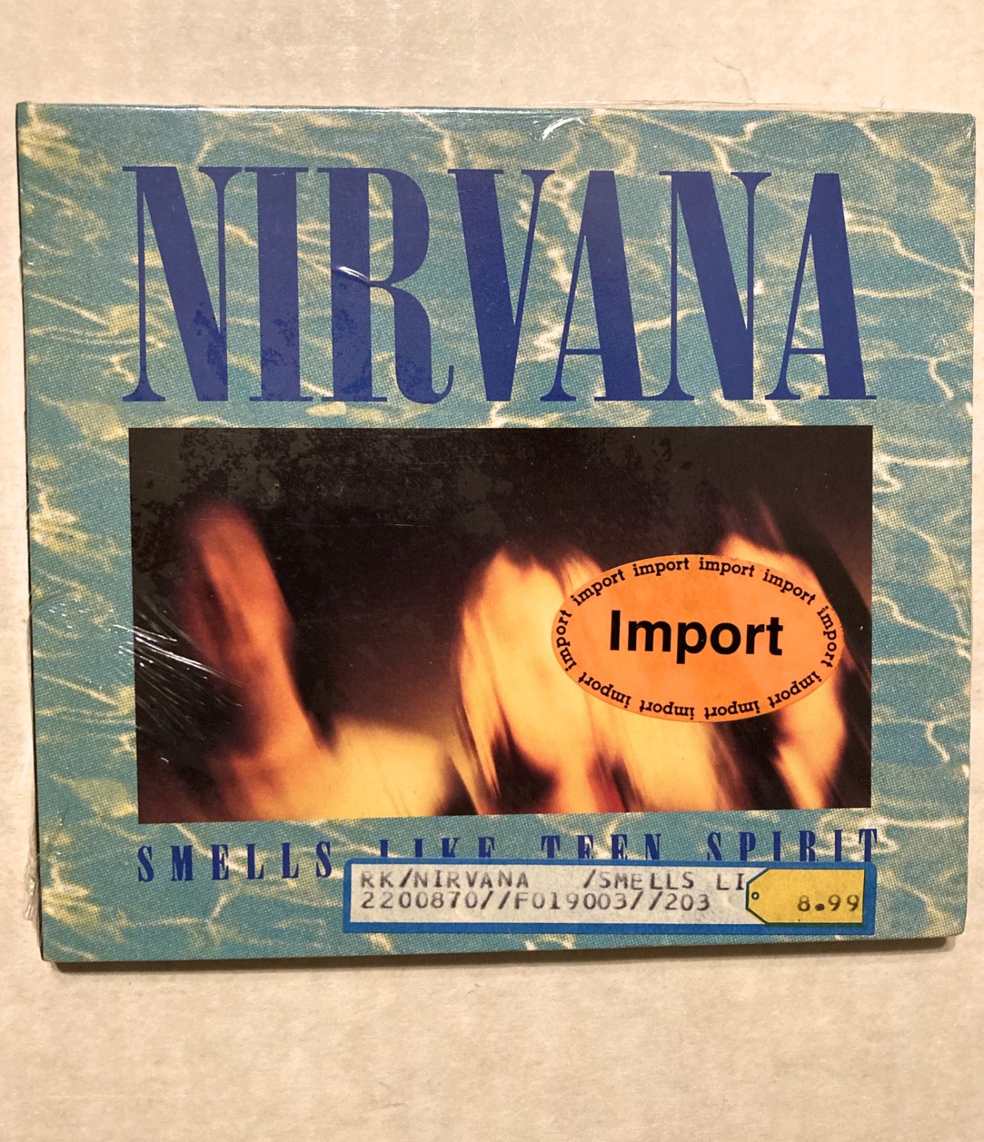 NEW Nirvana Smells Like Teen Spirit  CD Single DGC UK Import
