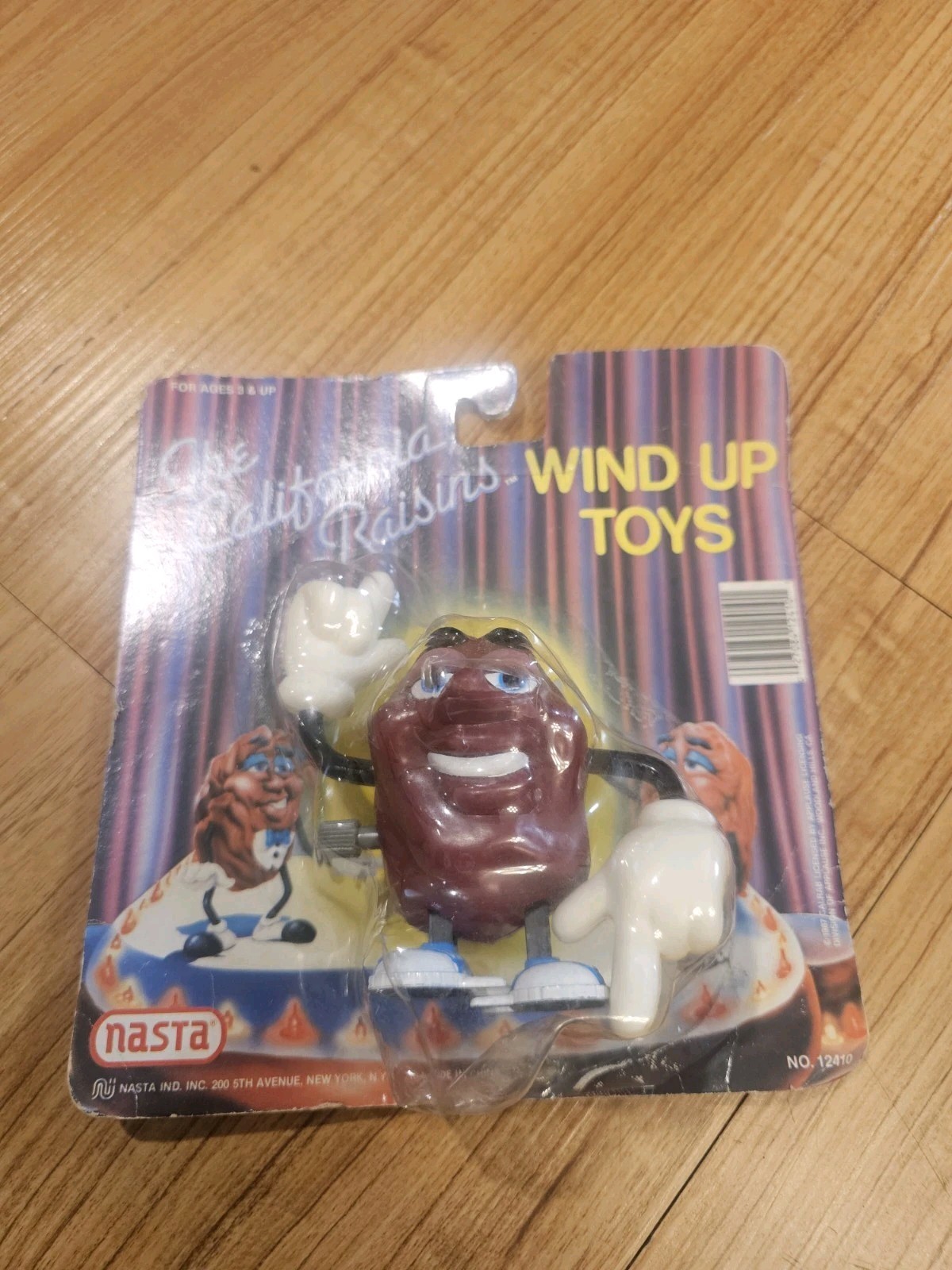 Vintage Nasta The California Raisins Wind Up Toy Figure