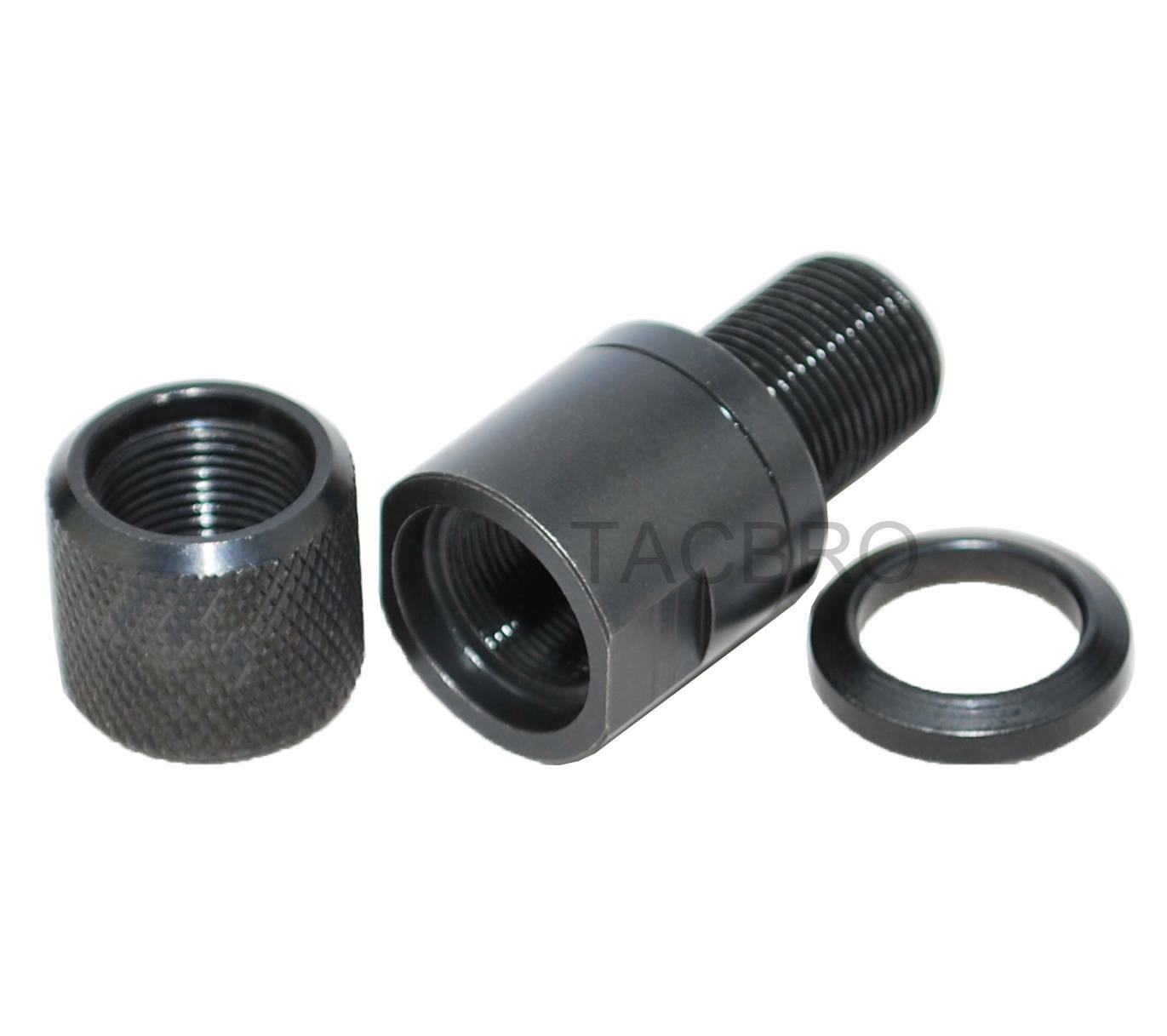 1/2x36 Female to 1/2x28 Male Steel  Converter with Washer