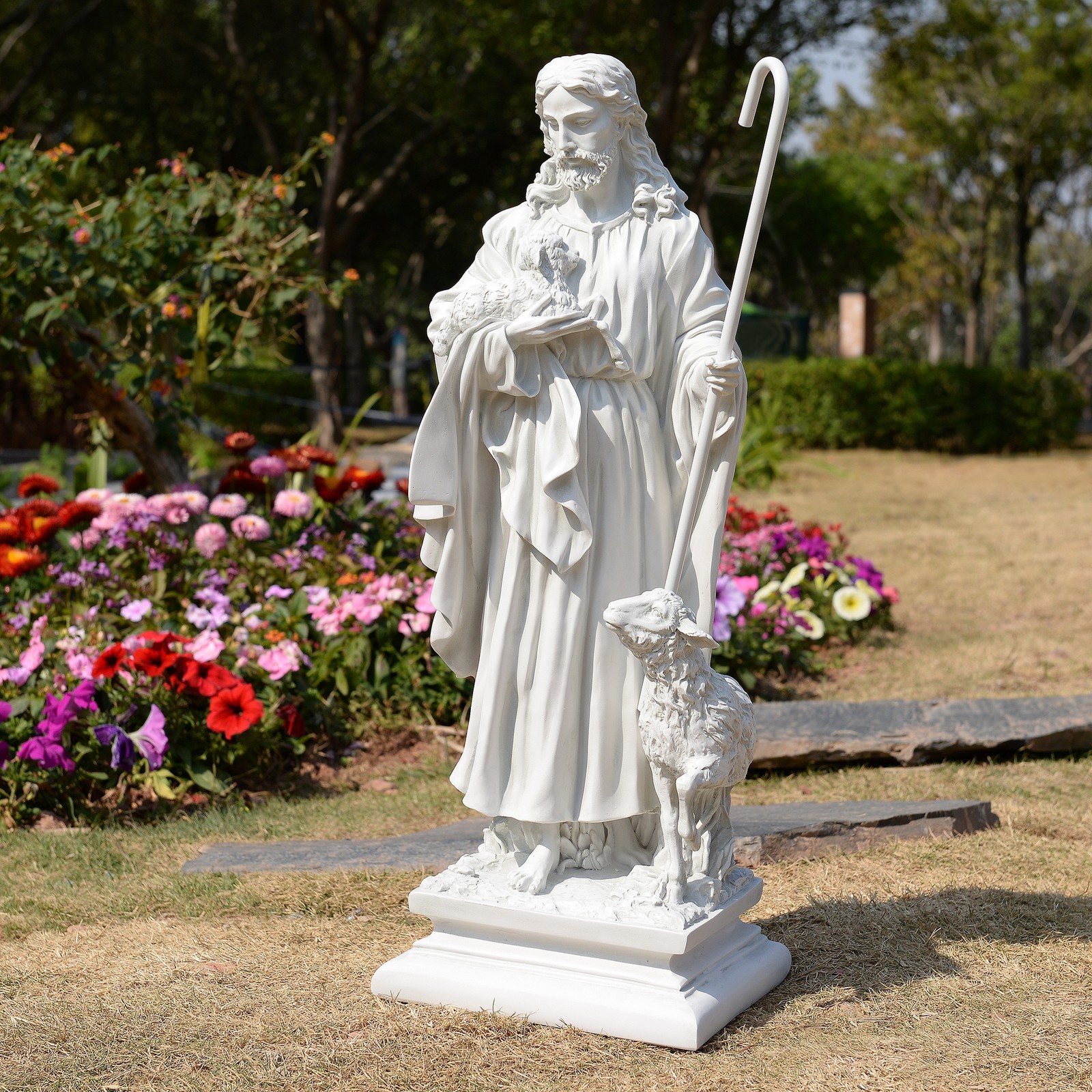Hi-Line The Good Shepherd Statue