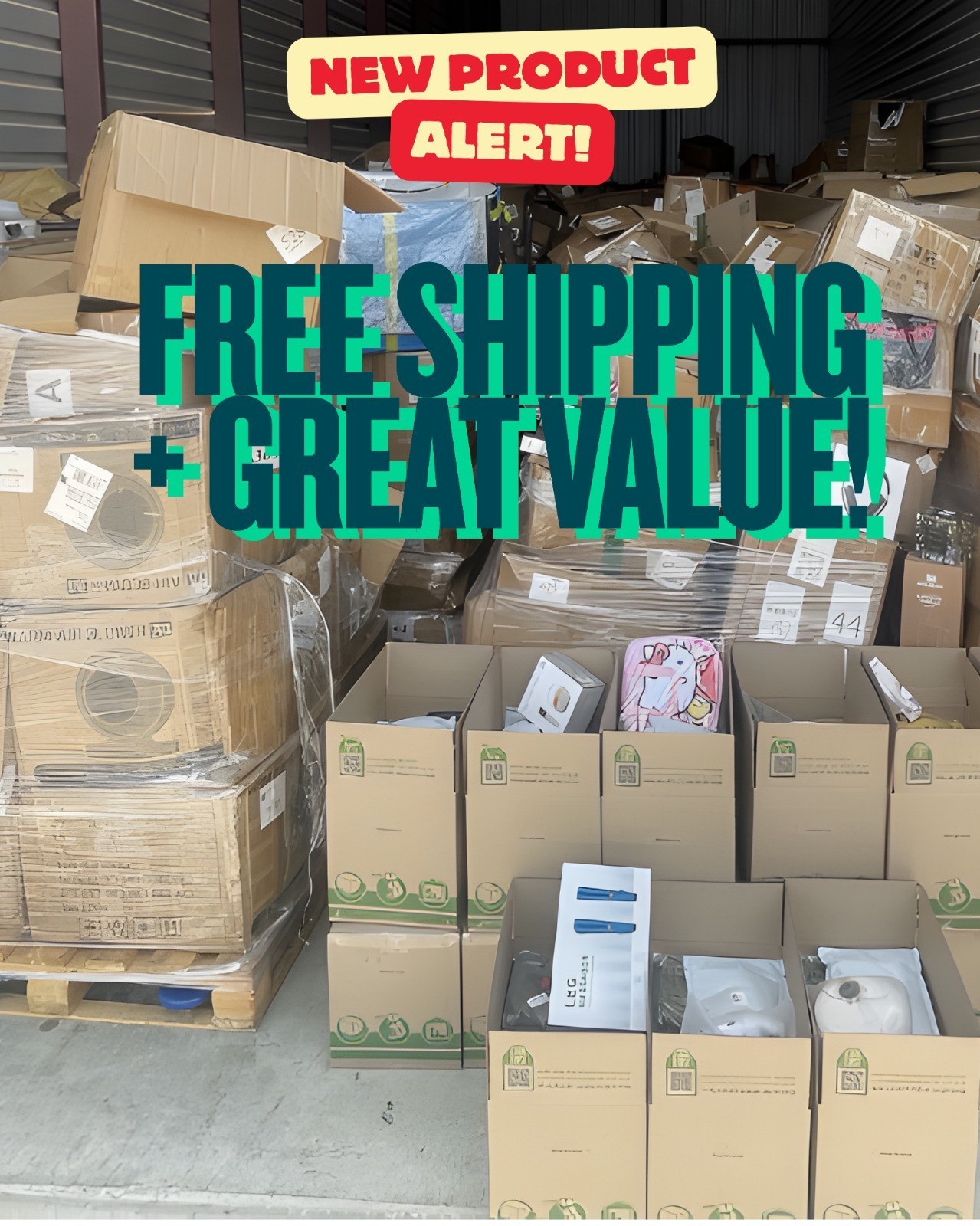 Best value, Small box new Amazon items. 