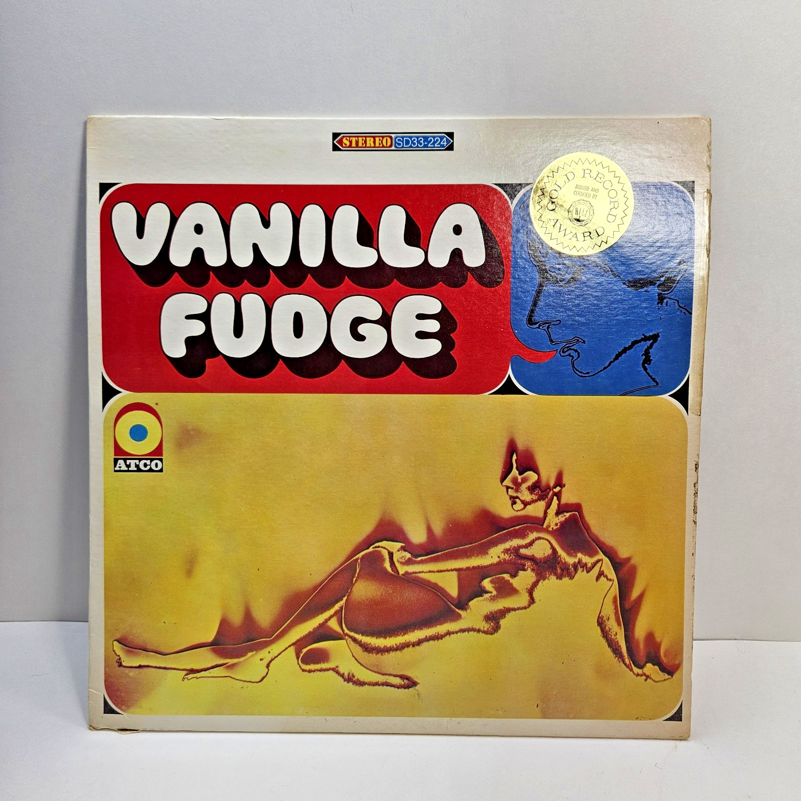 Vanilla Fudge Self Titled Vinyl LP ATCO SD33-224 Stereo 1967