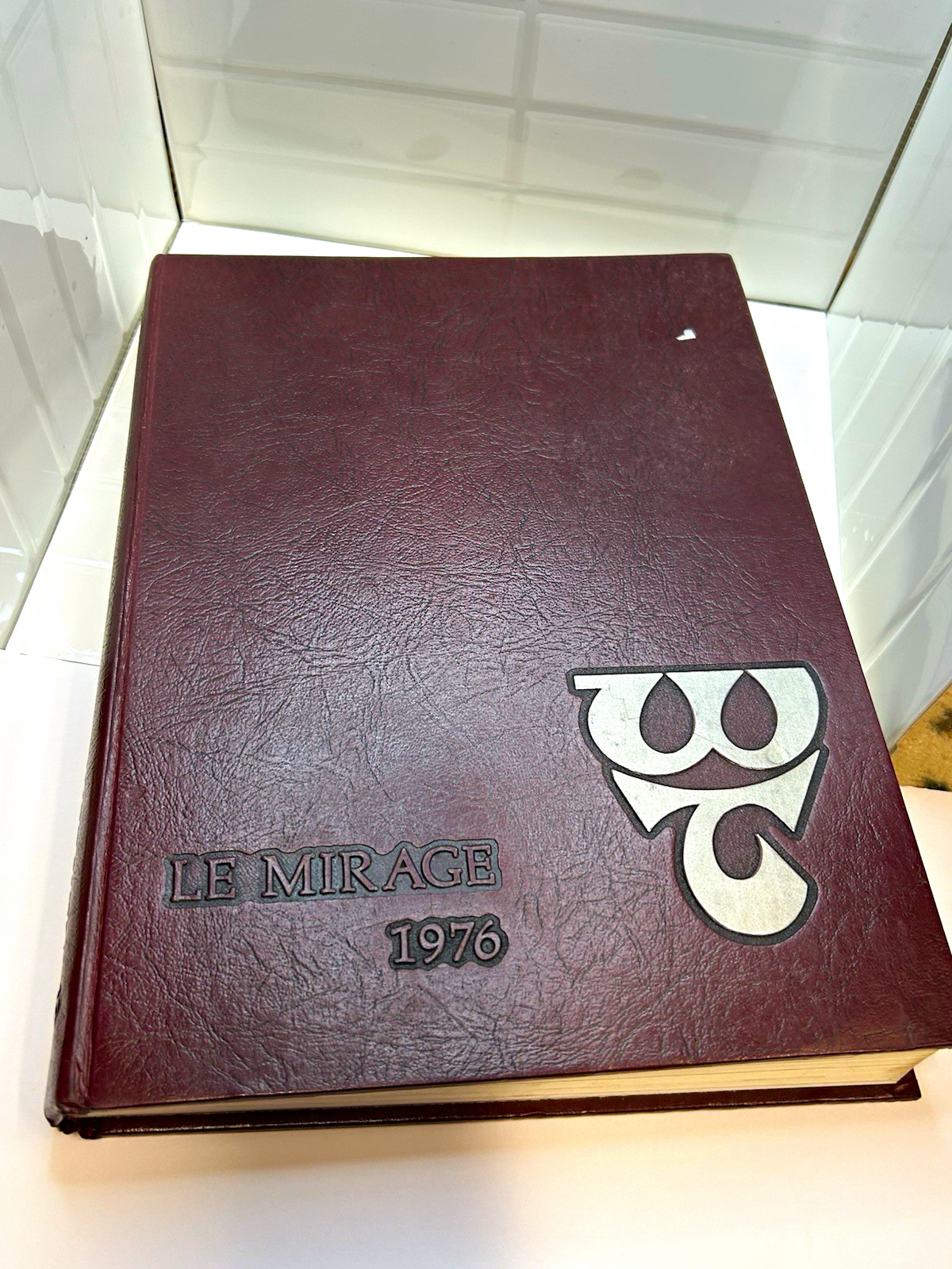 Le Mirage 1976 West Texas State University Canyon Texas Hardcover Yearbook