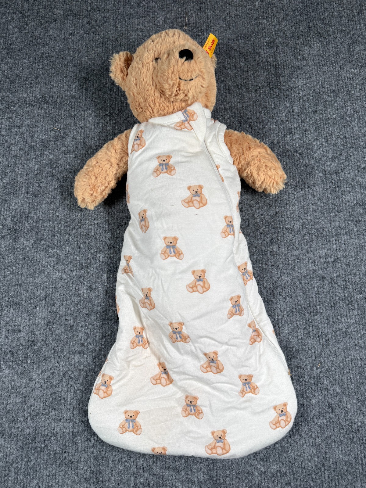 Vintage Steiff Jimmy Teddy Bear Soft Cuddly Friends Collection Stuffed Plush Toy