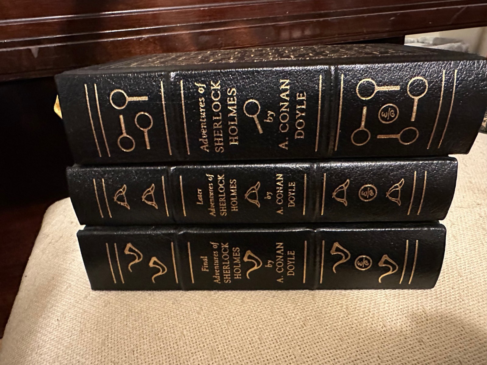 The Complete Sherlock Holmes 100th Anniversary Edition Leather Bound 3 Volumes