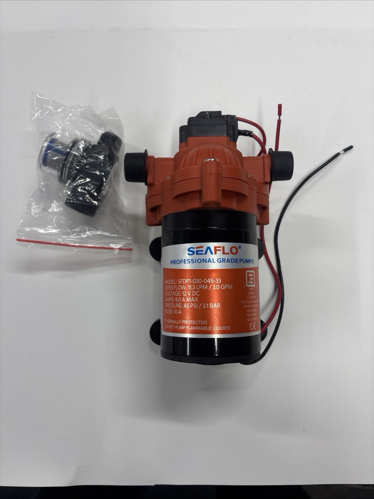 SEAFLO SFDP1-030-045-33 33 Diaphragm Pump Compatible with most standard Pumps SEAFLO SFDP1-030-045-33 33 Diaphragm Pump Compatible with most standard Pumps