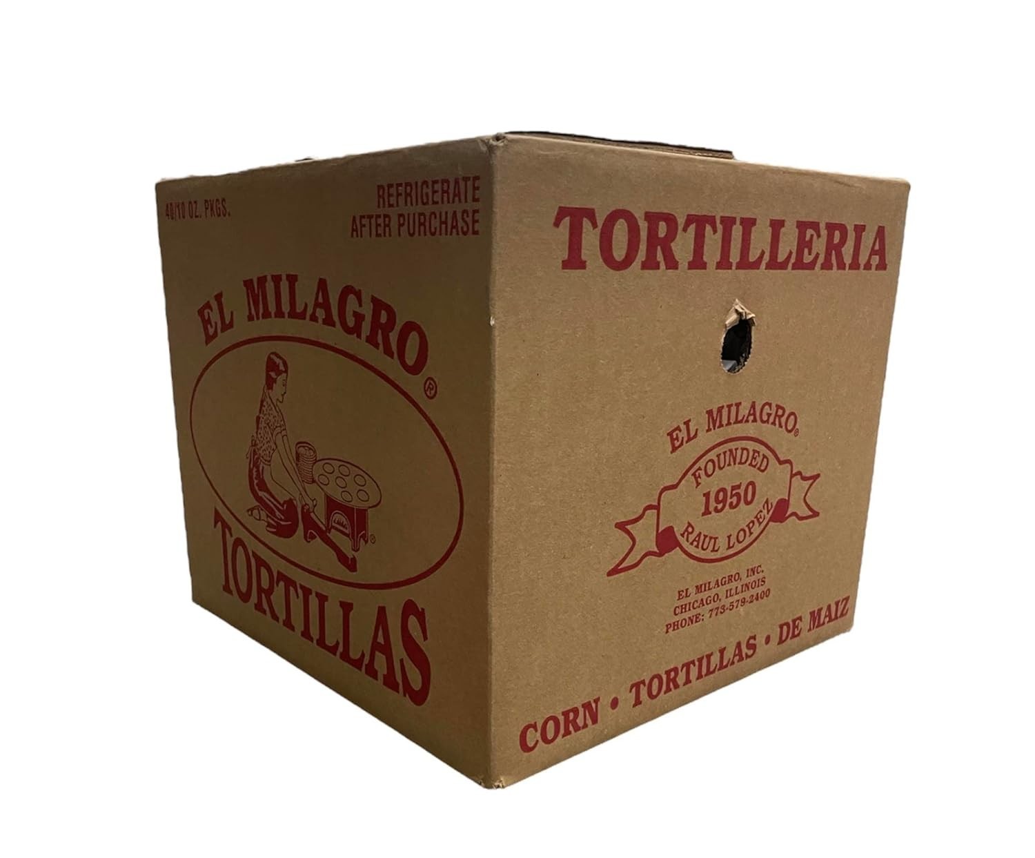 El Milagro Corn Tortillas Maiz - 40 Pack - Always Fresh