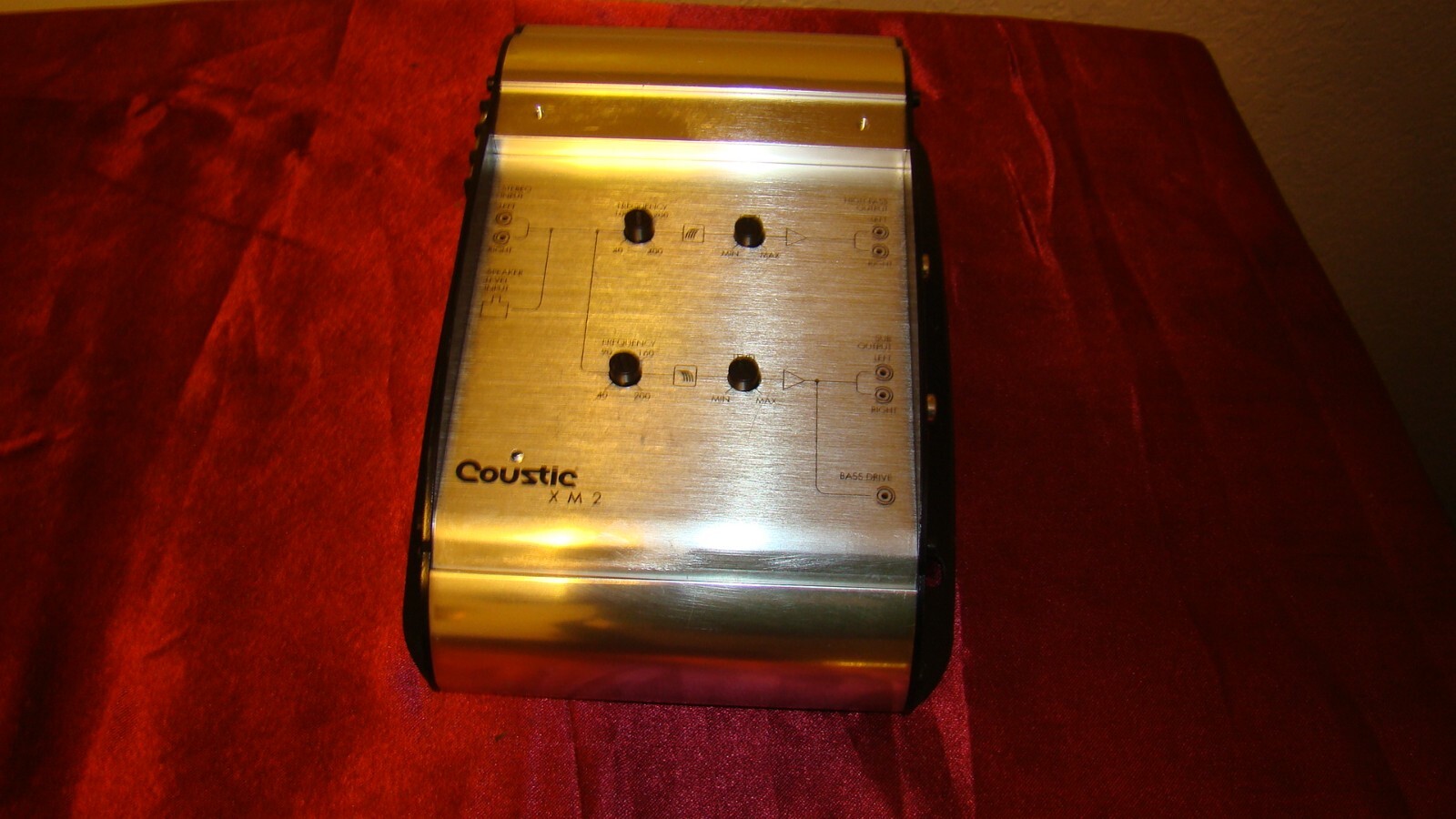 COUSTIC CAR AUDIO XM2 2-CHANNEL 2-WAY CROSSOVER *CLASSIC*