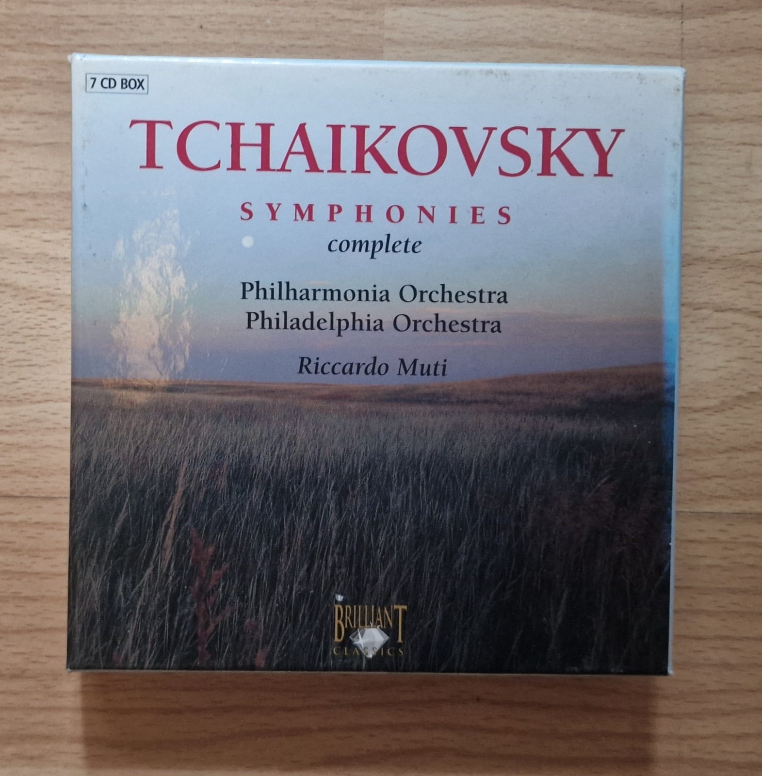 Tchaikovsky: Symphonies Complete 7-CD Box Set Released by Brilliant Classics NM