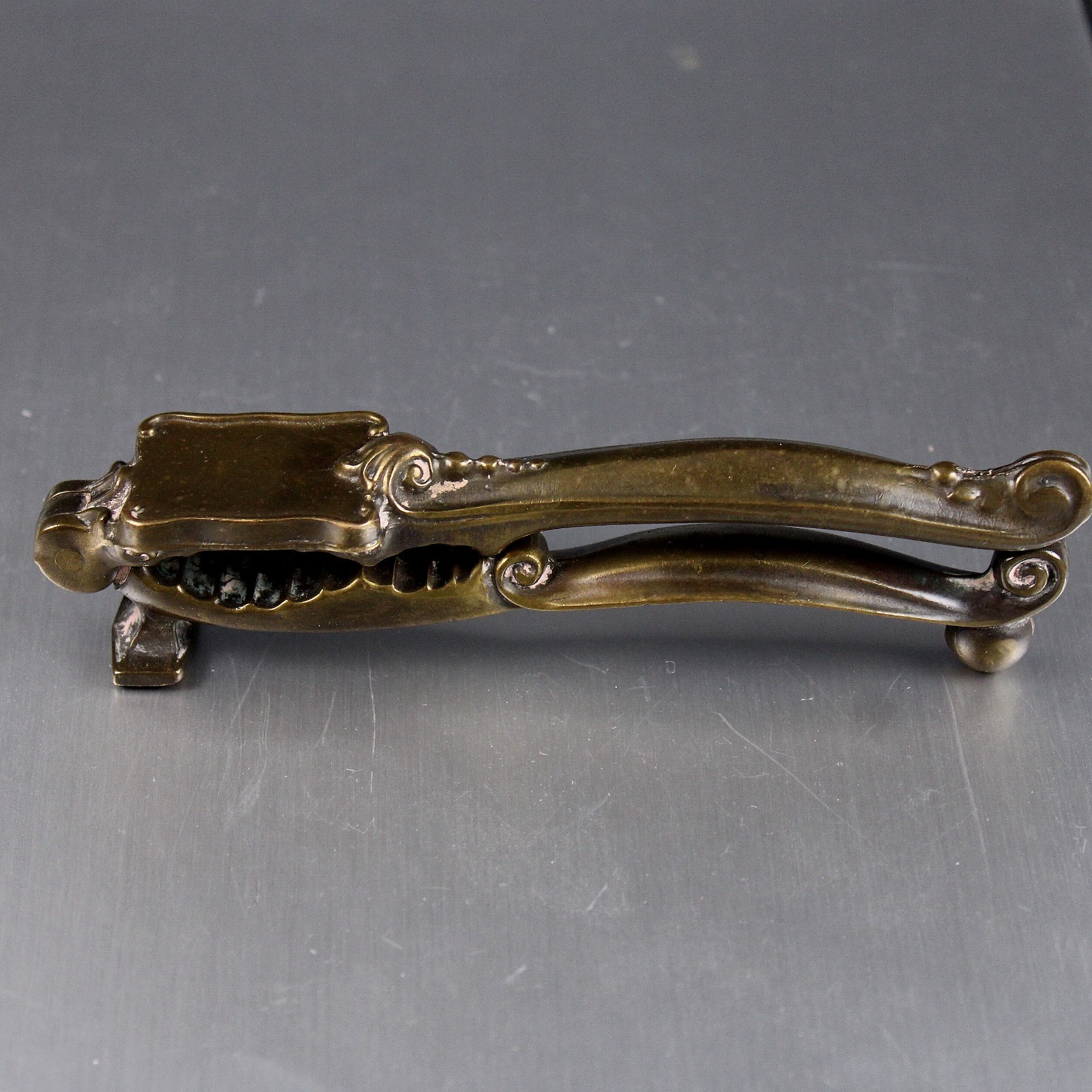 Antique Sculpted Bronze Nutcracker English Circa 1910\'s Antique Sculpted Bronze Nutcracker English Circa 1910\'s