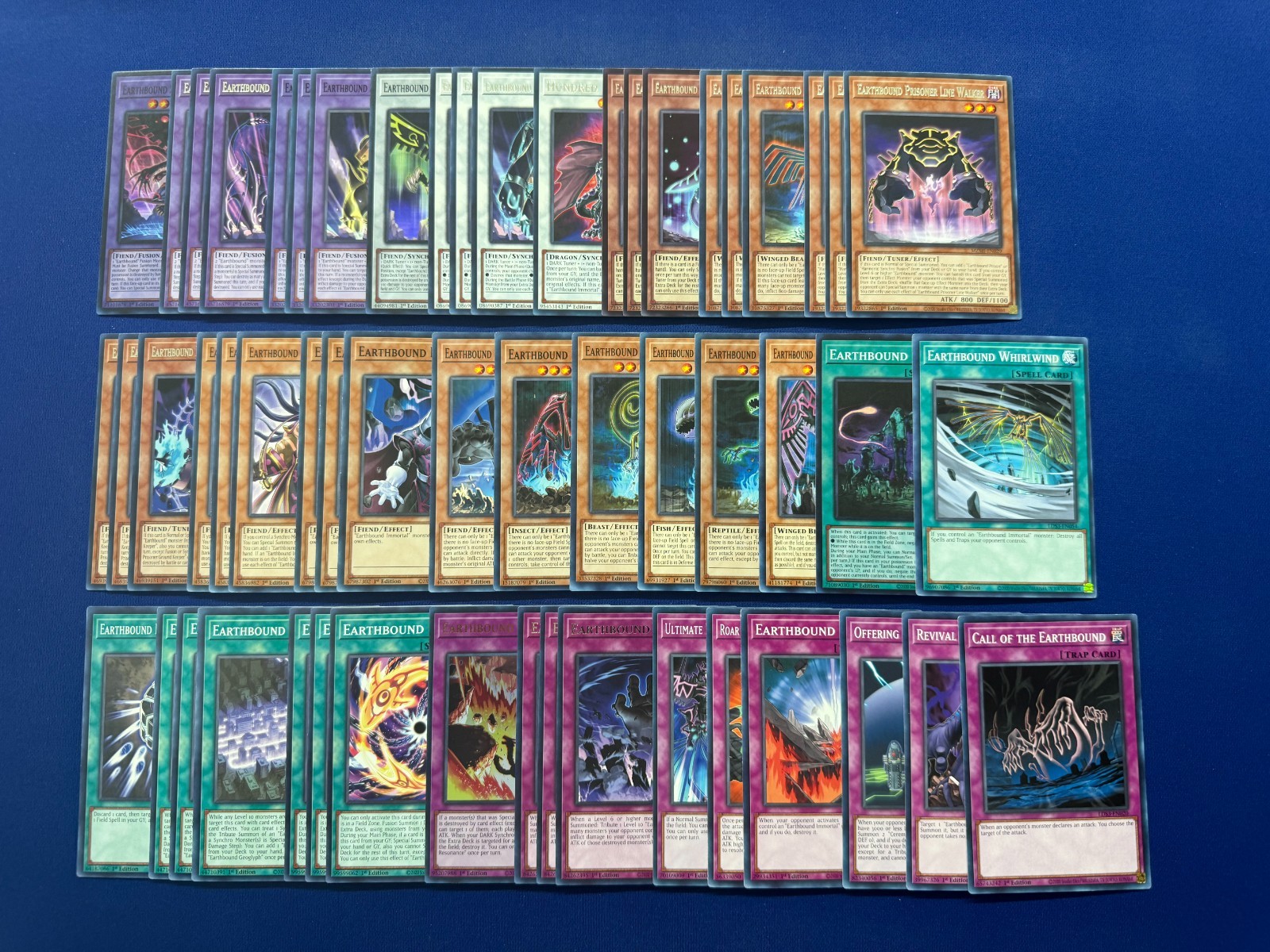 Yu-Gi-Oh ARC-V  - Sergey Volkov’s Complete Earthbound Servant Immortal Deck
