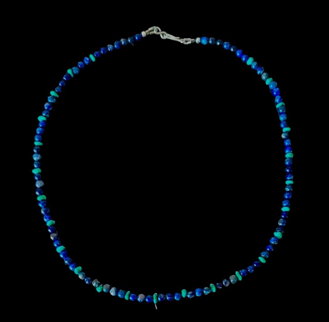 Native American Lapis & Arizona Turquoise Necklace