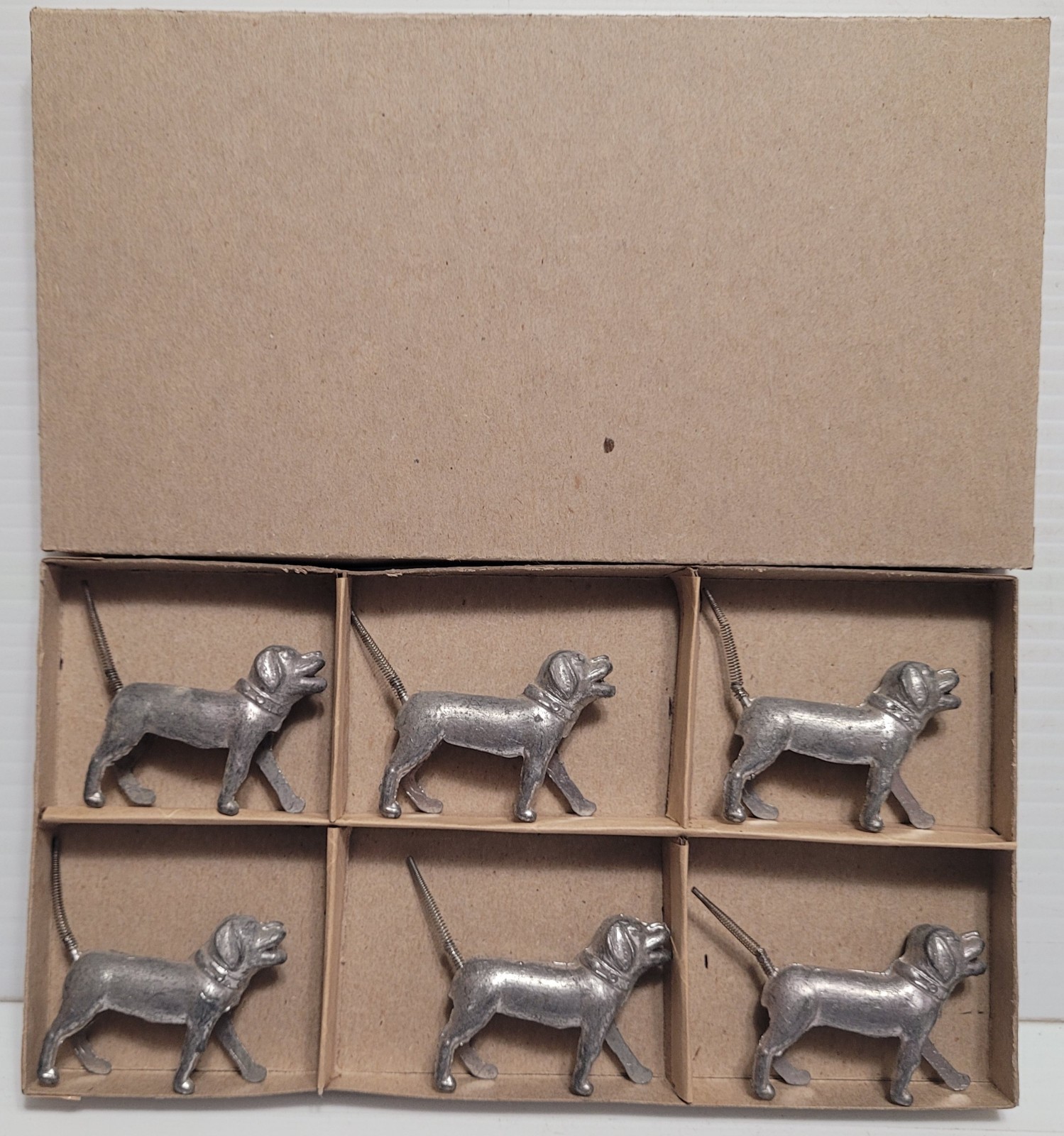 VINTAGE LEAD 2 INCH DOG SET ***FREE SHIP*** VINTAGE LEAD 2 INCH DOG SET ***FREE SHIP***