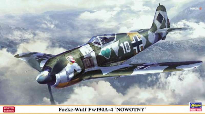 1/48 Focke Wulf Fw190A4 Nowotny Luftwaffe Fighter (Ltd Edition)