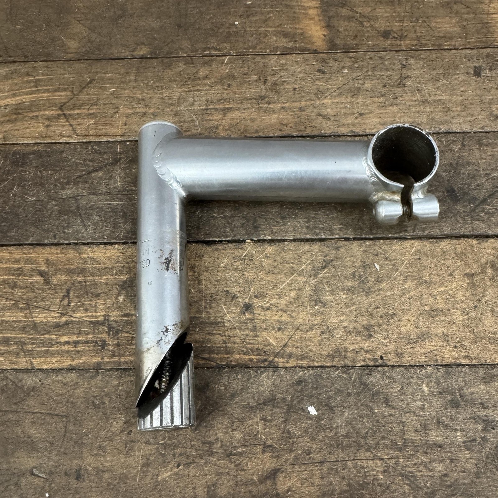 Vintage Nitto Ritchey Force Quill Stem 26.0 Clamp 22.2 Silver Japan Alloy