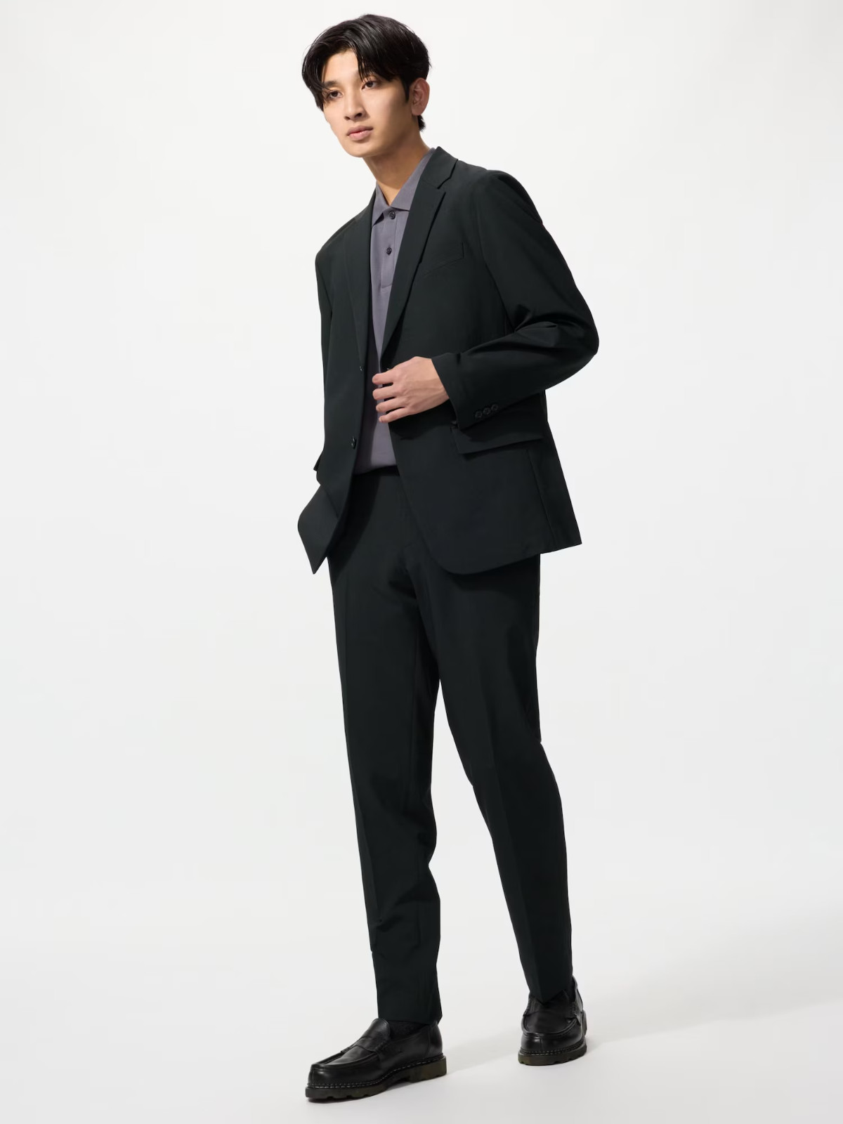 UNIQLO AirSense Pants Wool Like Stretch Tapered Men 482892/482898 NWT