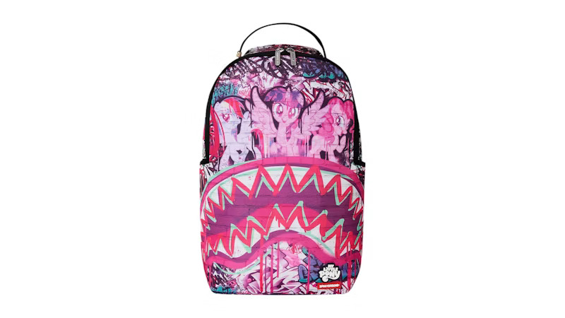 Size US - Sprayground My Little Pony Street Art Backpack Multicolor - New Size US - Sprayground My Little Pony Street Art Backpack Multicolor - New
