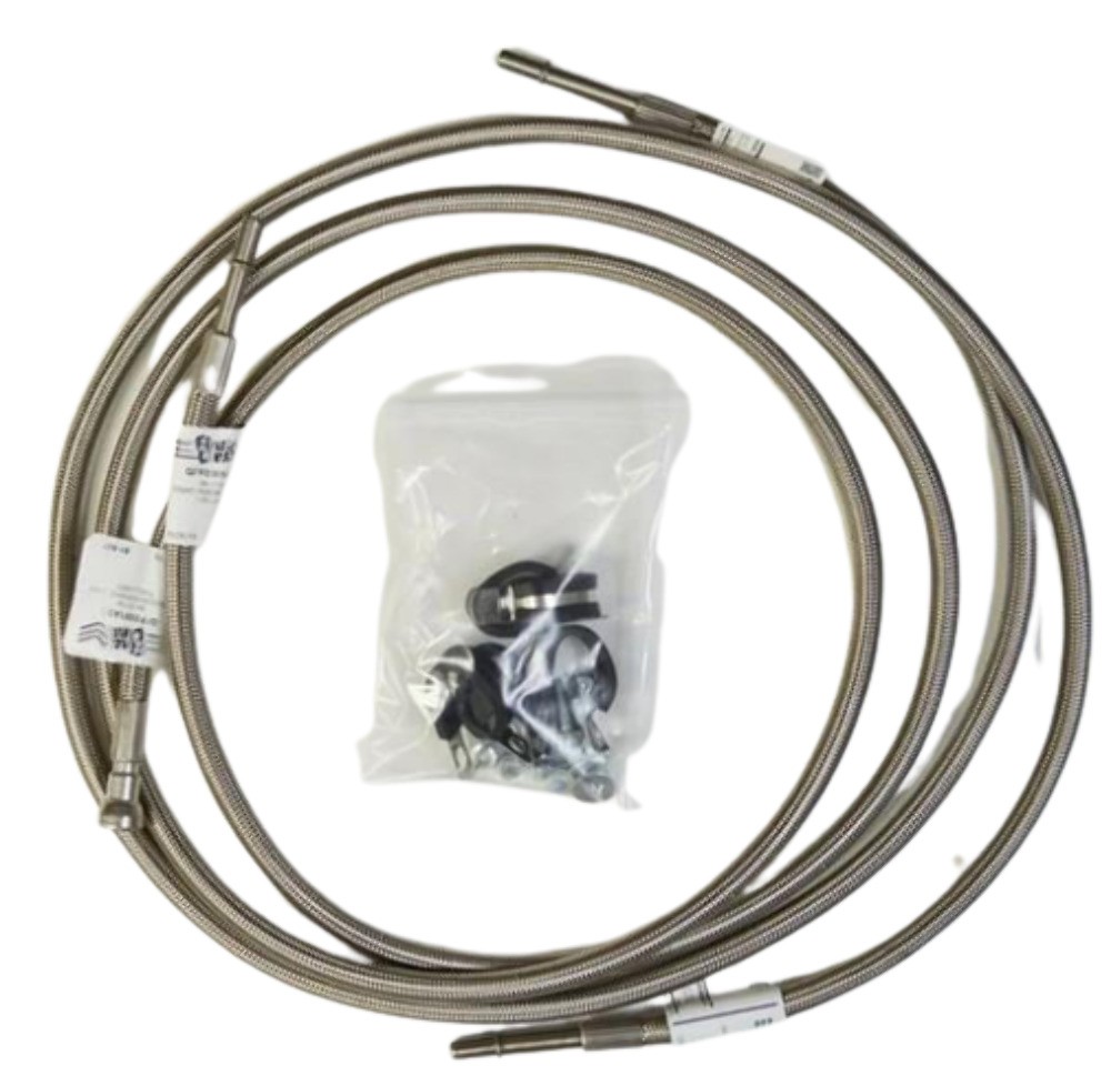 Quick Fix Fuel Line Kit Fits 2004-2006 GMC Yukon w/o Filter Stainless QFF0009SS