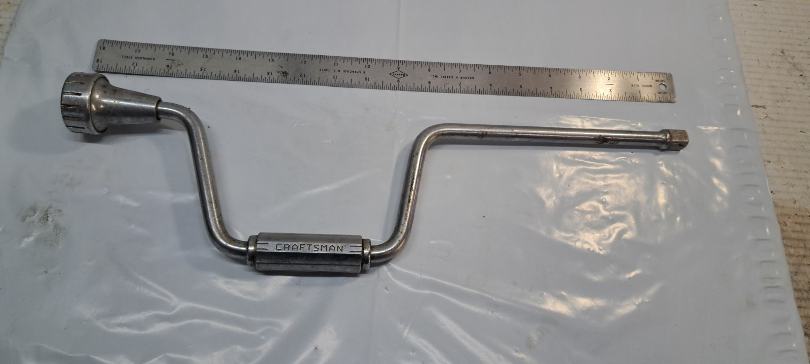 Vtg Craftsman V 1/2” Drive Speed Handle Wrench 17 1/2\ Vtg Craftsman V 1/2” Drive Speed Handle Wrench 17 1/2\