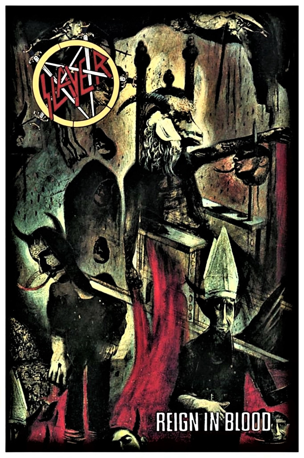 Slayer Concert Poster 12\ Slayer Concert Poster 12\