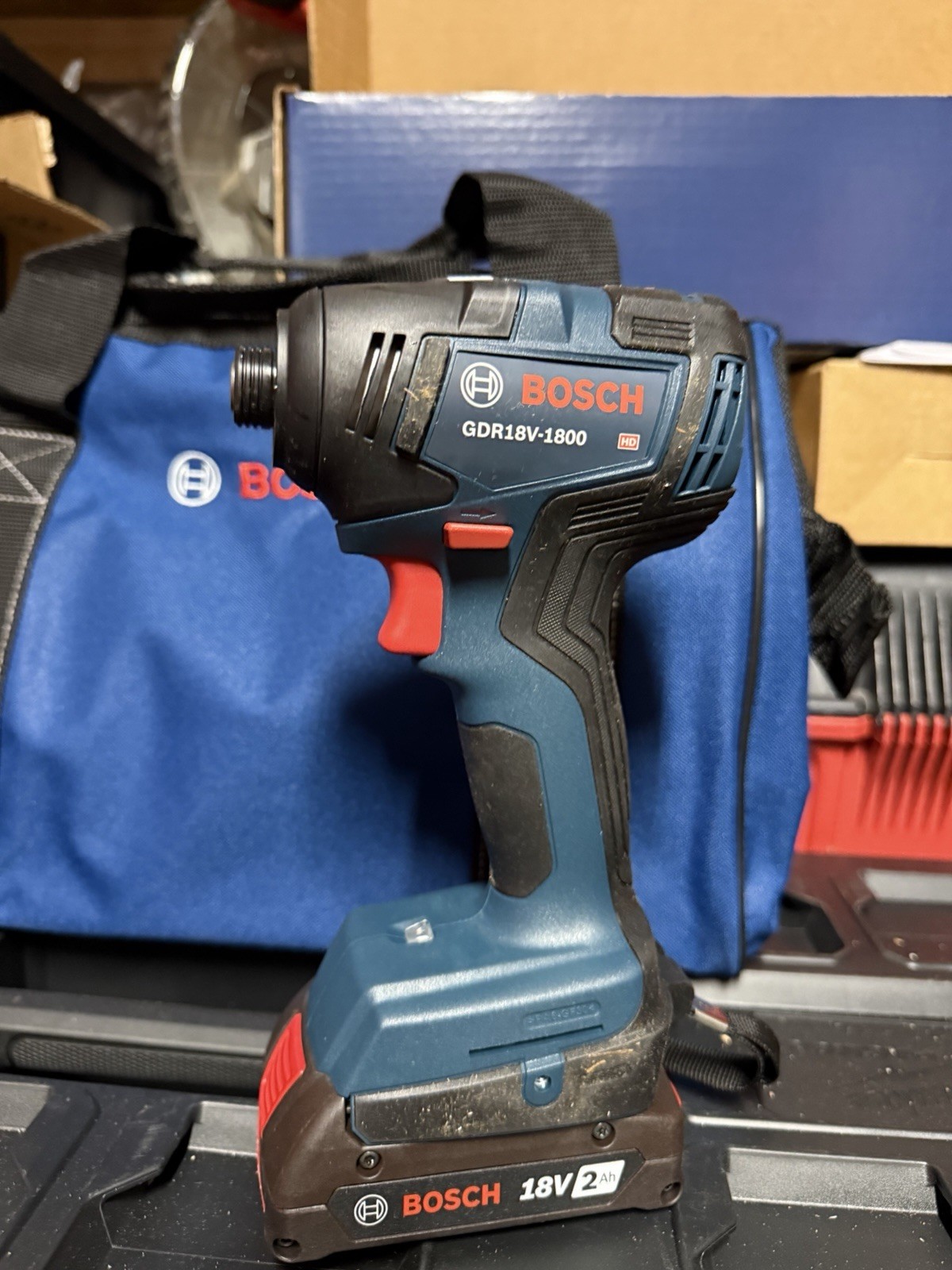 Bosch GDX18V-1800 18V Impact Driver (Tool & Battery 18v 2Ah)