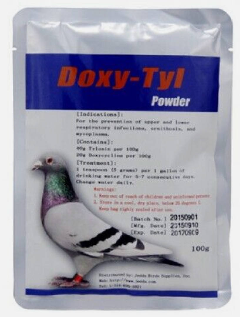 Doxy-Tyl 100g - respiratory infections - Powder Treatment Doxy-Tyl 100g - respiratory infections - Powder Treatment