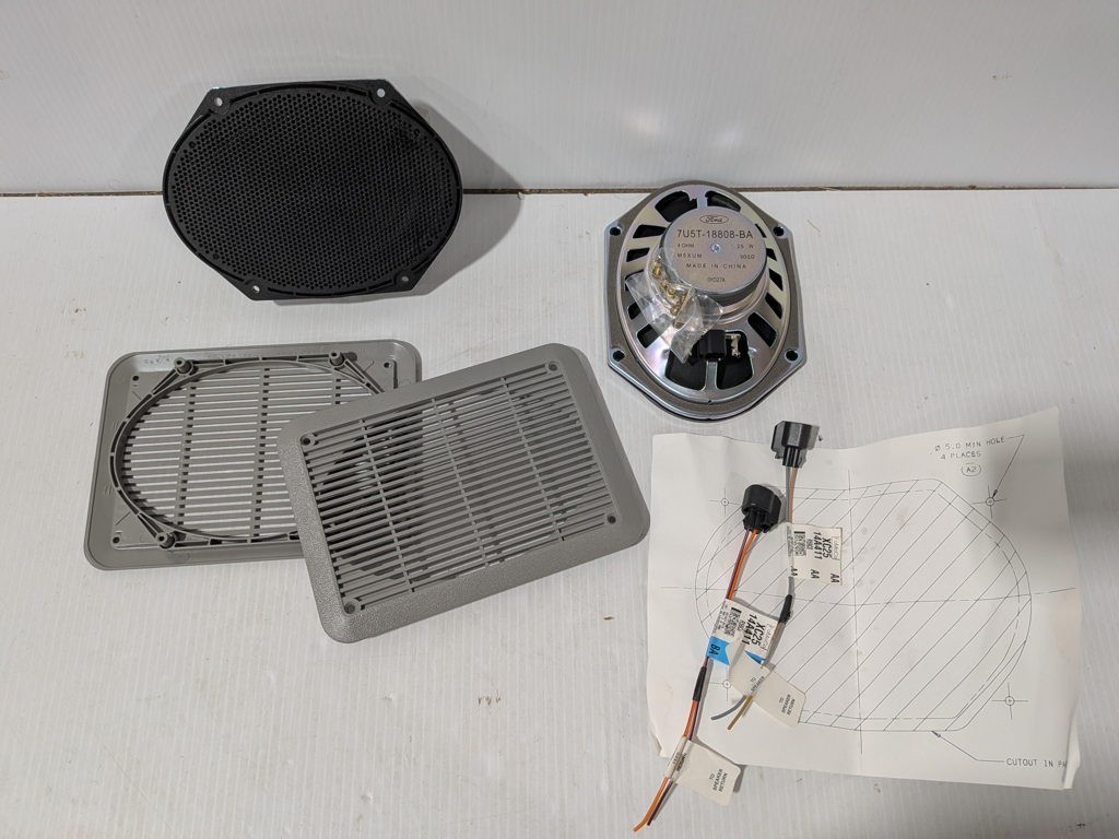 New Open Box | Genuine Ford OEM Speaker Kit 7U5T-18808-BA | Factory Original