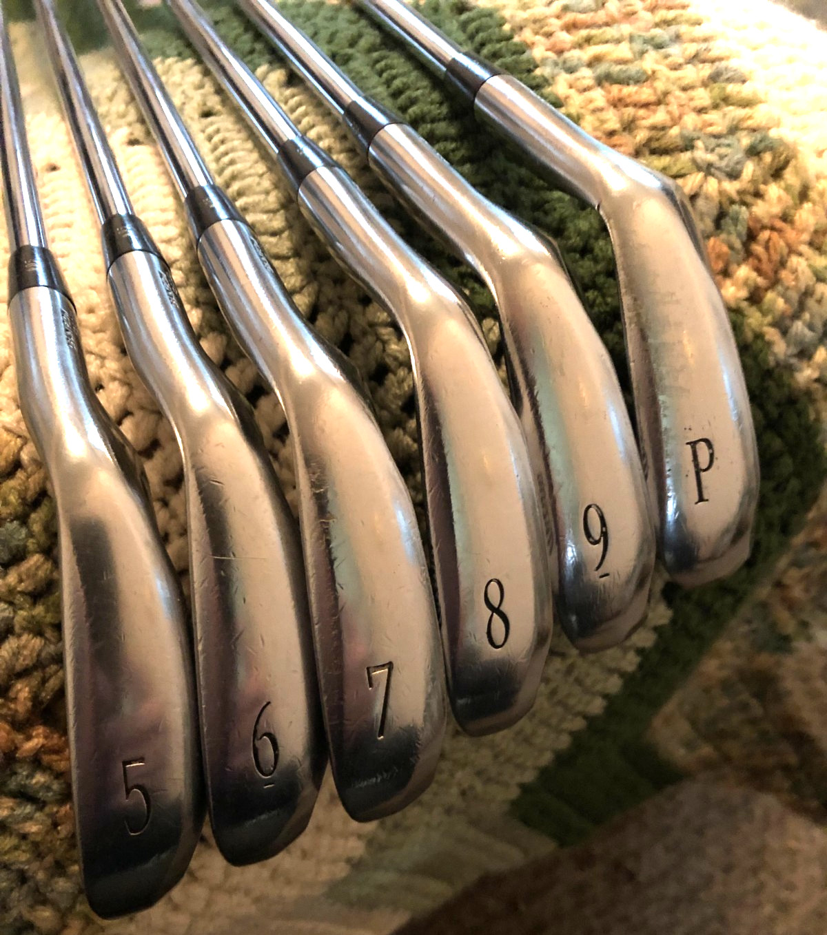 Mizuno T-ZOID MX-20 Iron Set 5- PW Steel R300 Shafts Regular - GREAT GRIPS