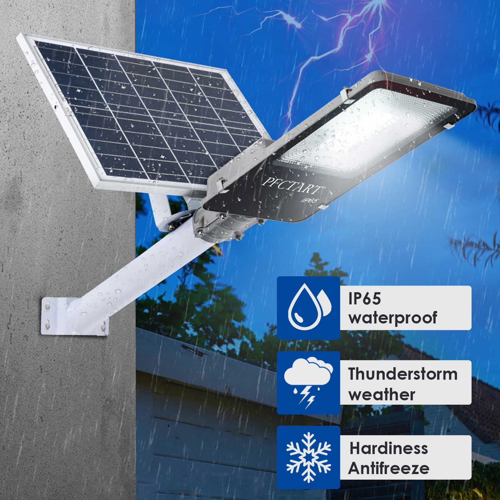 9900000000LM 10000W Commercial Solar Street Light Outdoor LED Dusk to Dawn Lamp
