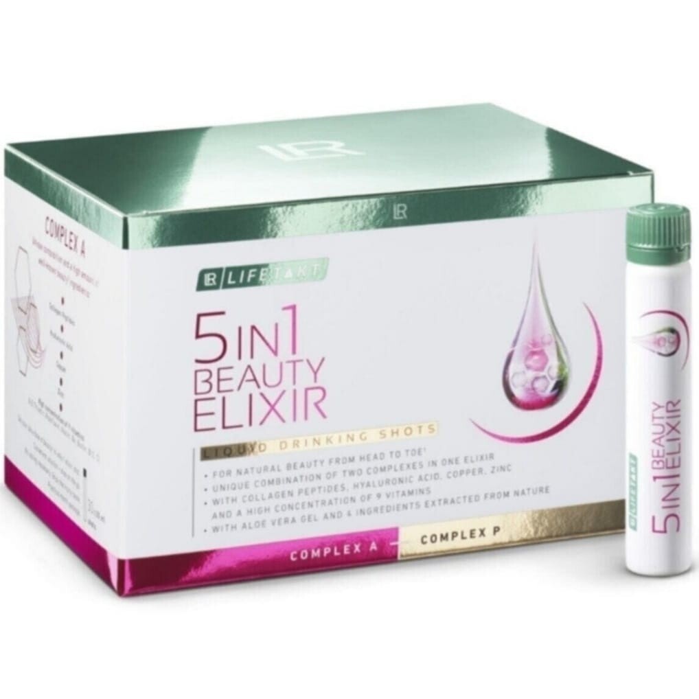 LR 5in1 Beauty Elixir 30x25ml Liquid Collagen Shots Refreshing Exp. DATE 10.2026
