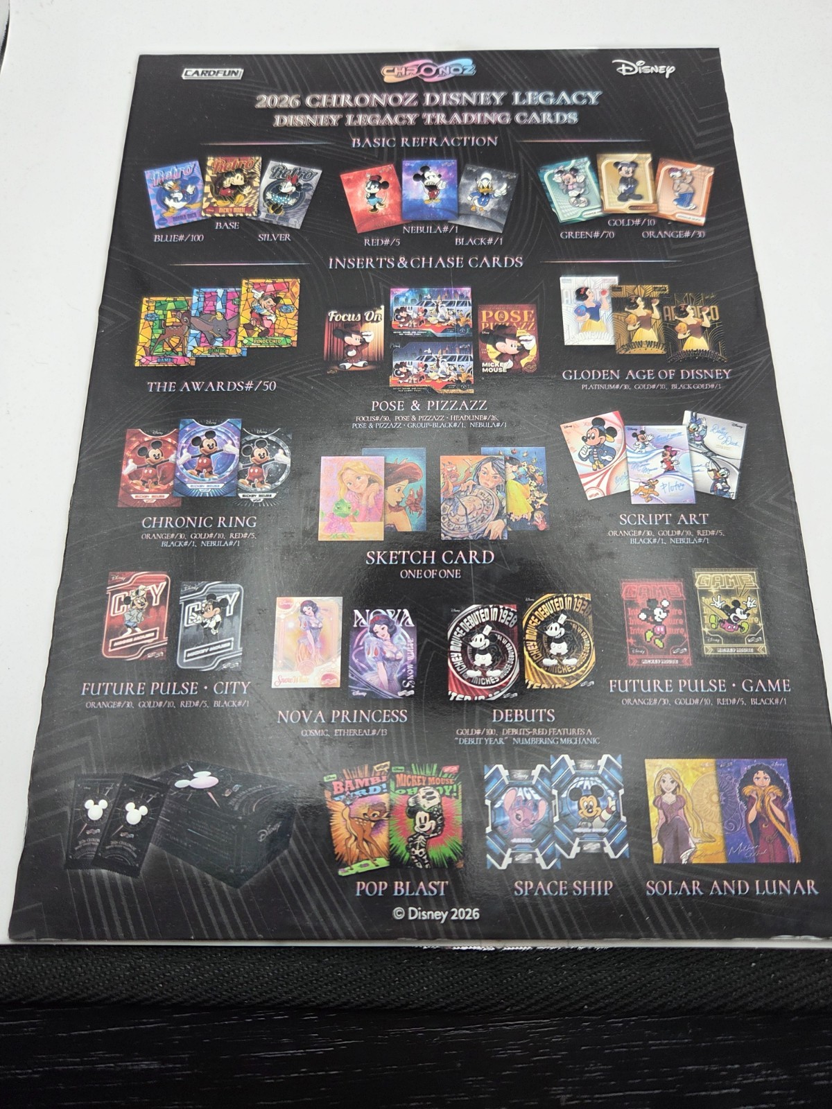 2026 Card Fun Chronoz Disney Legacy Retro,Chronoz & Future Base Card You Pick 2026 Card Fun Chronoz Disney Legacy Retro,Chronoz & Future Base Card You Pick