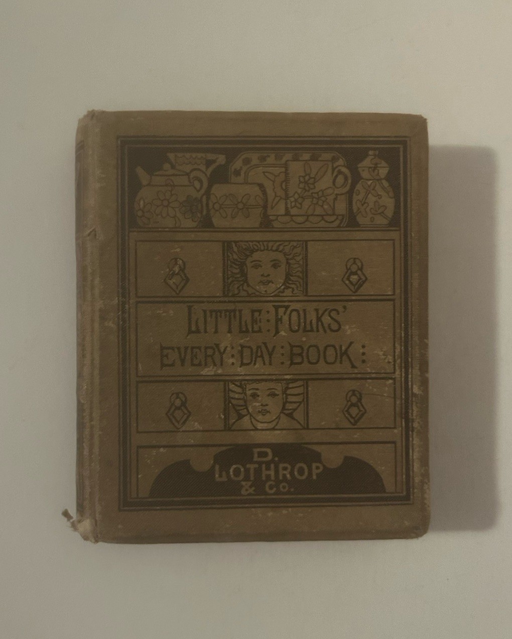 Little Folks' Every Day Book - Amanda B Harris 1881 Cute Antique Birthday Book Little Folks' Every Day Book - Amanda B Harris 1881 Cute Antique Birthday Book