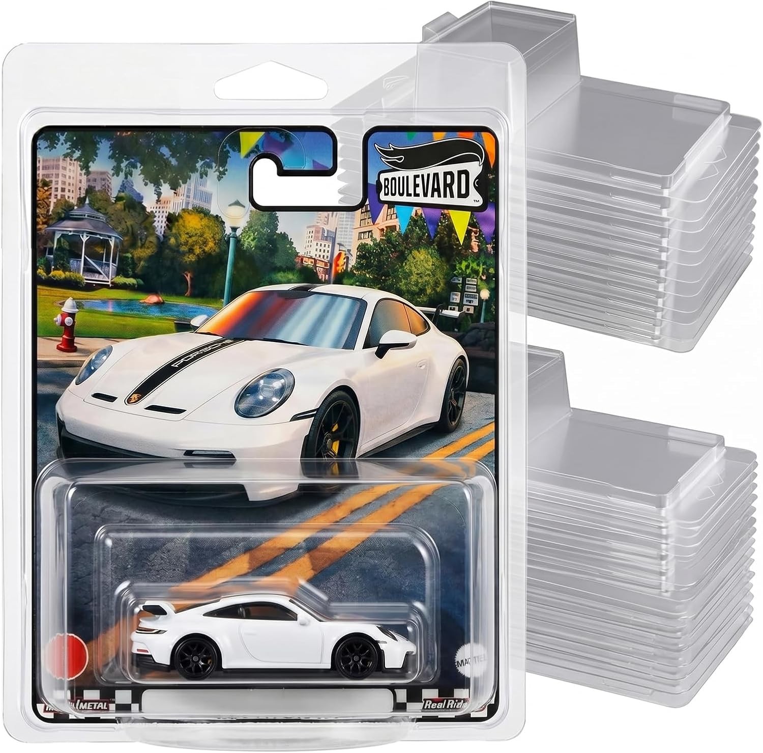 50pcs Clear Protector Case Clamshell For Hotwheels Premium Car Culture Series 50pcs Clear Protector Case Clamshell For Hotwheels Premium Car Culture Series