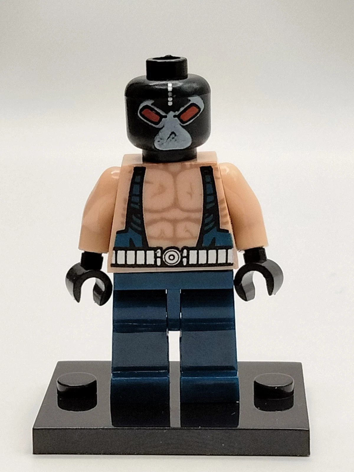 DC Super Heroes Bane Custom Lego Minifigure 2006 - Classic Batman I 7787 DC Super Heroes Bane Custom Lego Minifigure 2006 - Classic Batman I 7787