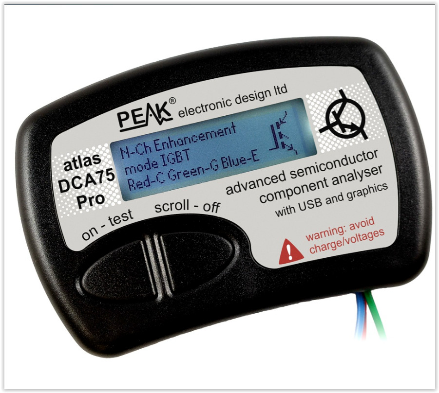 DCA75 Pro Peak Atlas Semiconductor Tester Latest Version New DCA 75