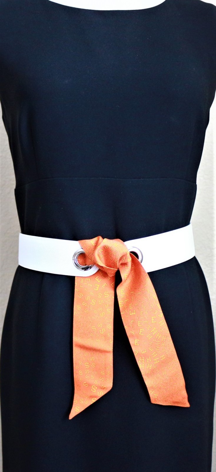 SALES AUTH.Hermes  Summer Reversible Belt Strap ONLY in L SZ
