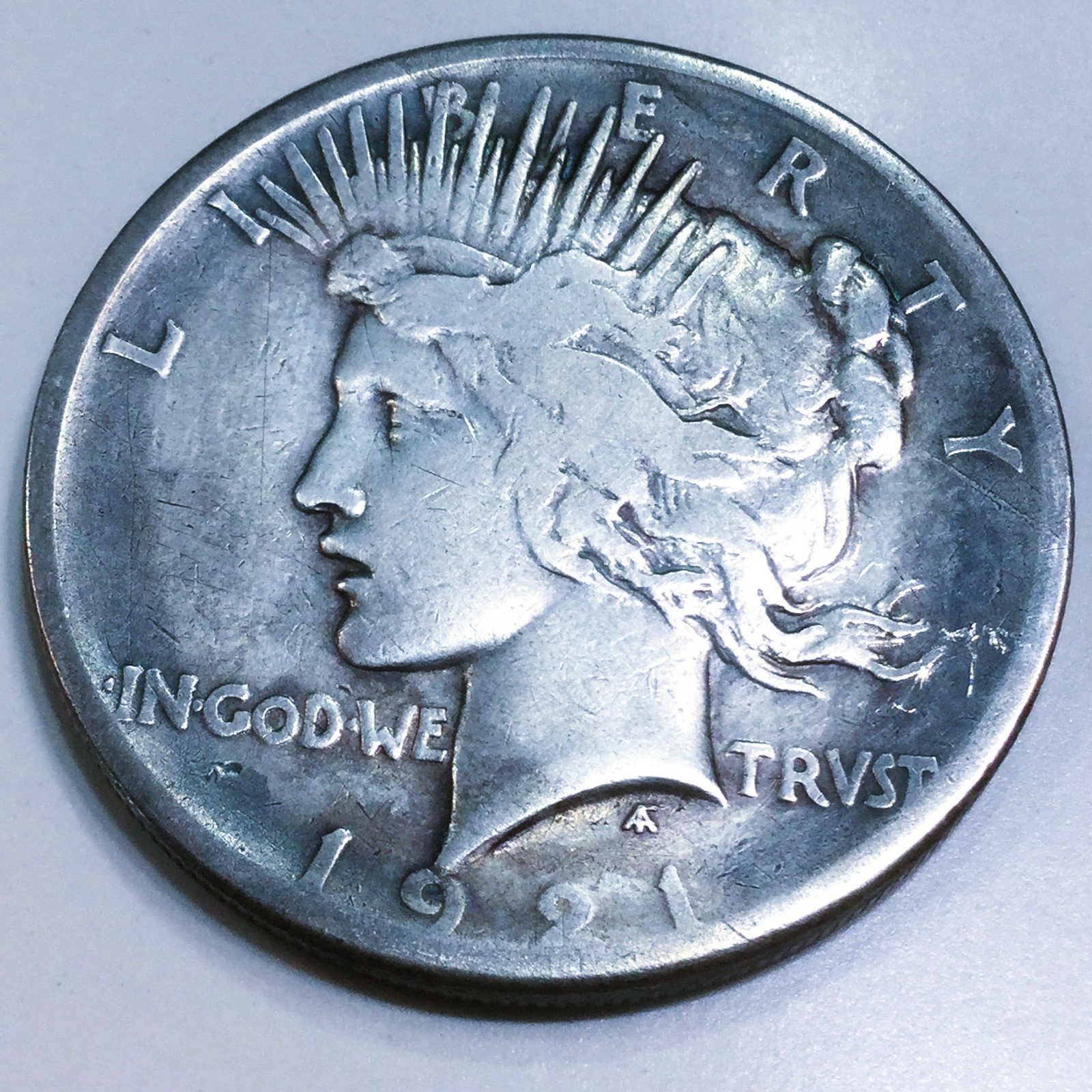 1921 Peace Silver Dollar Beautiful Coin Rare Date