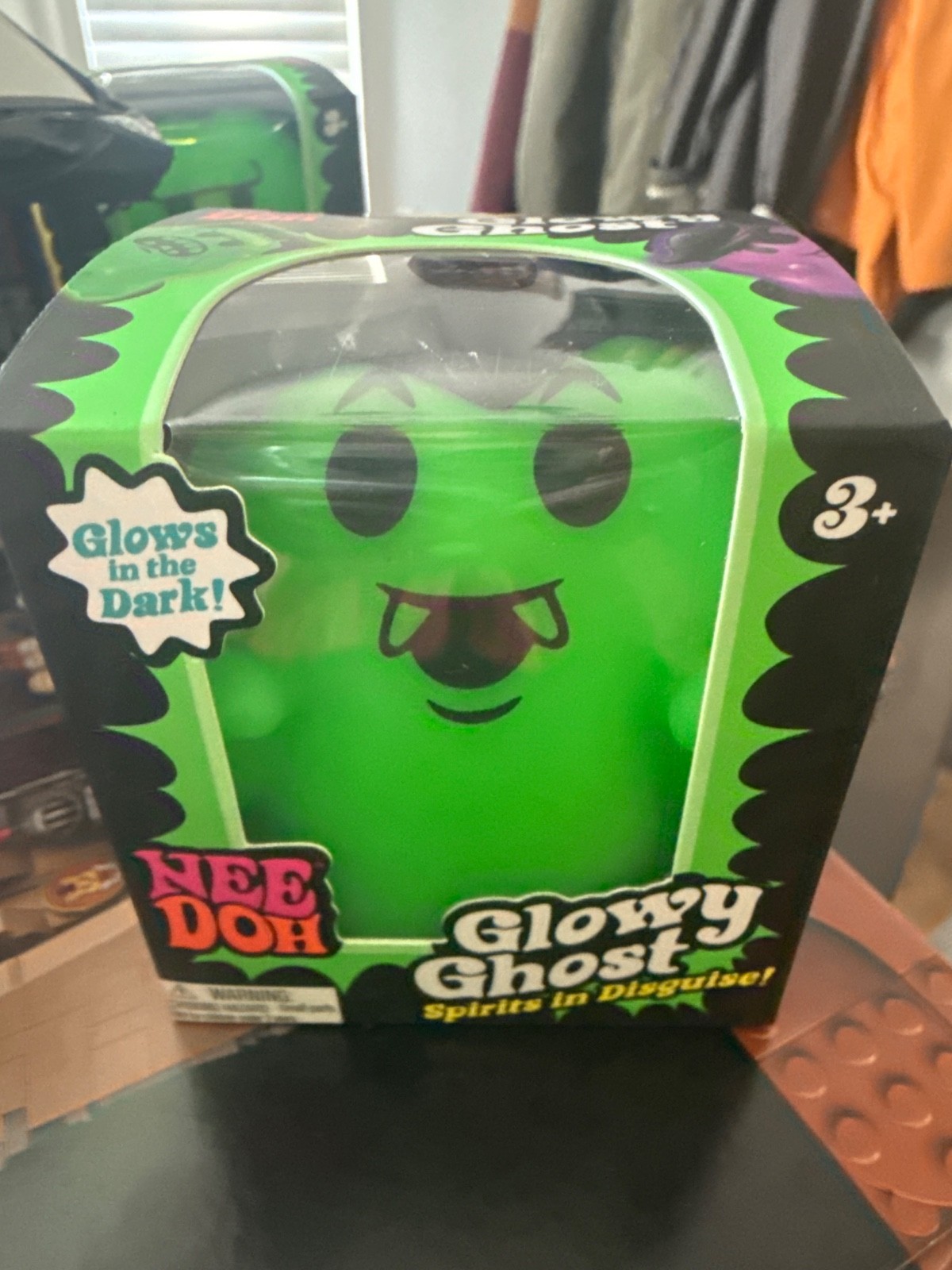 Vampire Green Nee Doh Glowy Ghost Glow in the Dark Squish Squeeze Toy Ages 3+ Vampire Green Nee Doh Glowy Ghost Glow in the Dark Squish Squeeze Toy Ages 3+