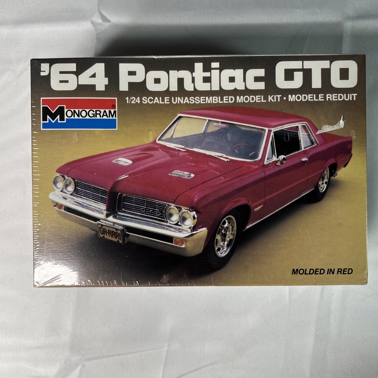 Monogram  ‘64 Pontiac GTO 1/24 Scale 1964 Model Kit NEW Factory Sealed