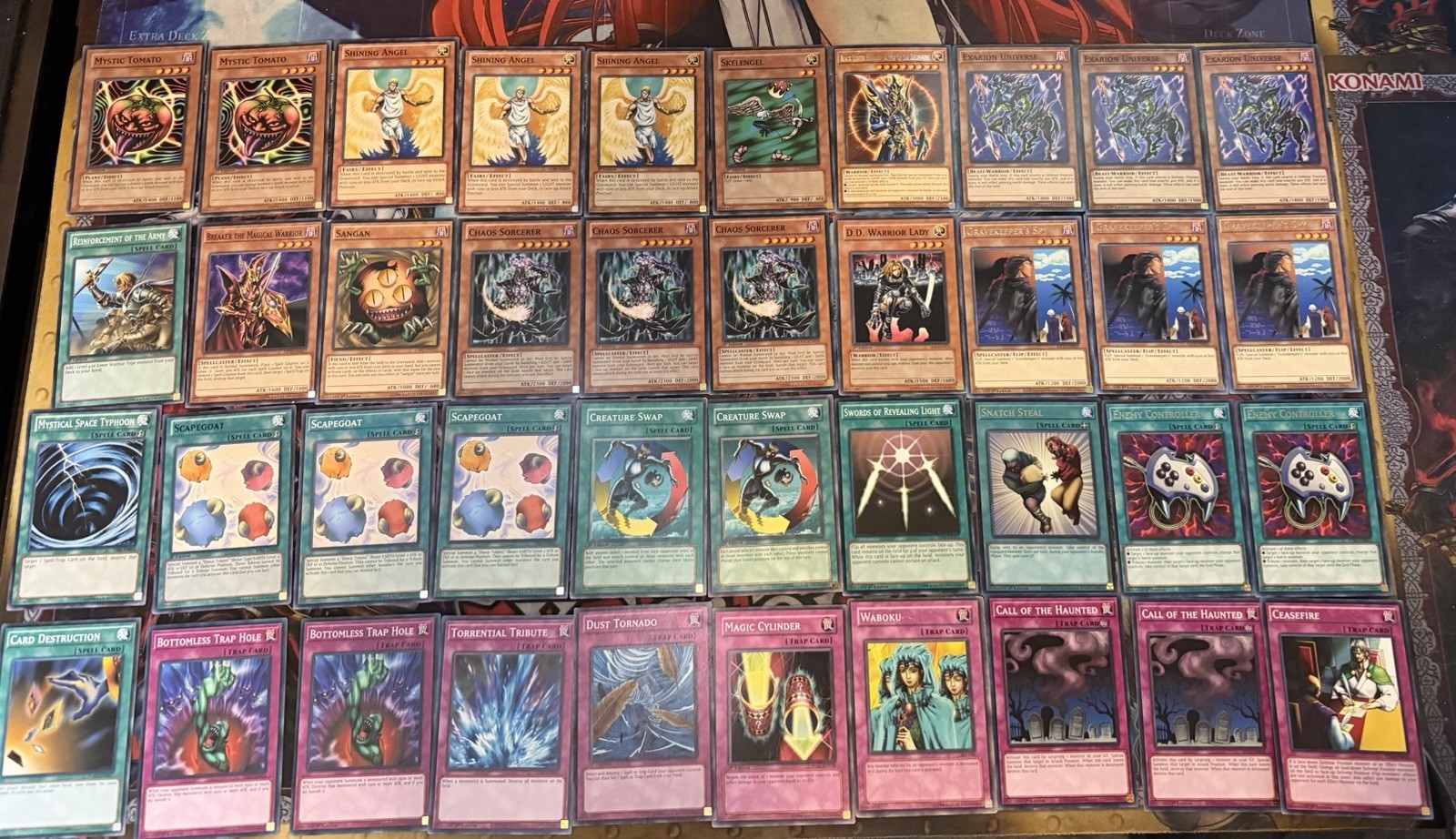 Yugioh Goat Format Chaos Deck + Bonus