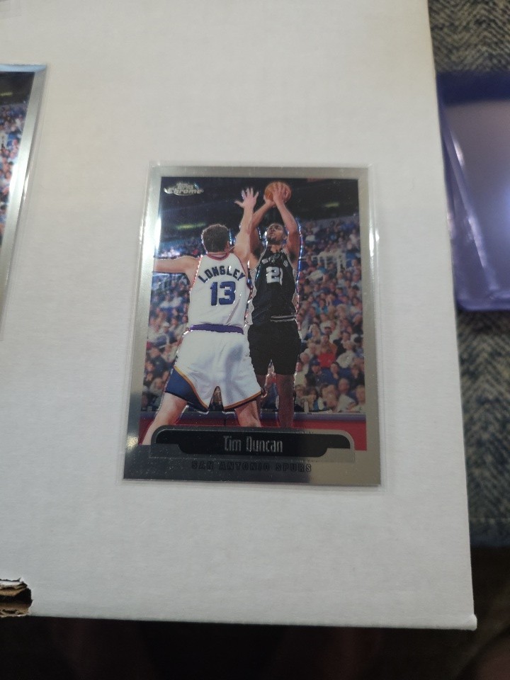 1999-00 Topps Chrome - Tim Duncan #121