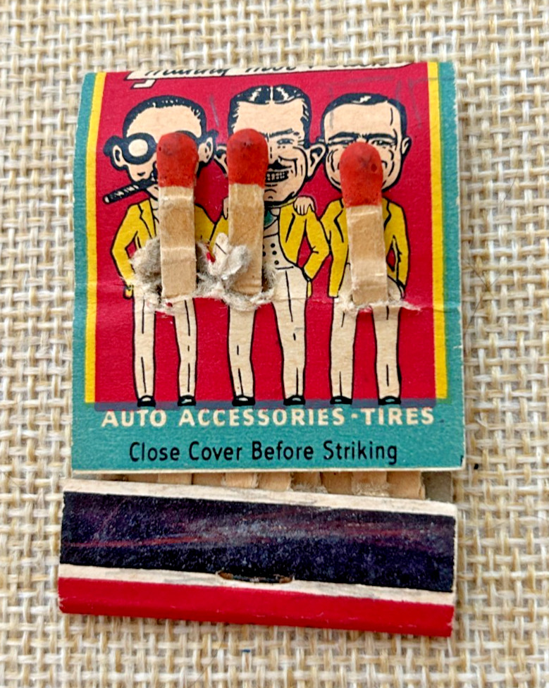 Vintage Pep Boys Risque Matches Auto Accessories Tires Varsity Penis Matchbook Vintage Pep Boys Risque Matches Auto Accessories Tires Varsity Penis Matchbook