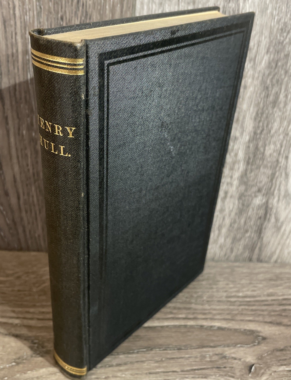 1873 Antique Quaker Book Memoir Life & Religious Labours of Henry Hull NonSlave